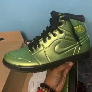 Jordan 1 anodized green